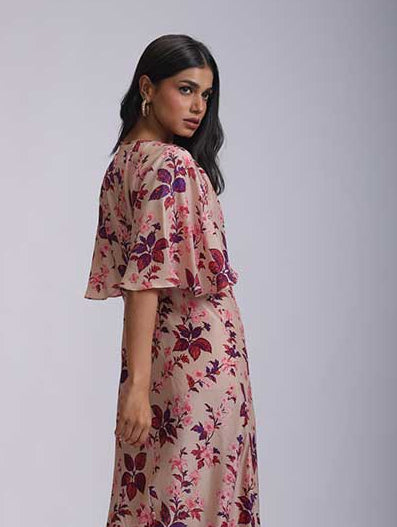 KANAK DRESS LONG SILK