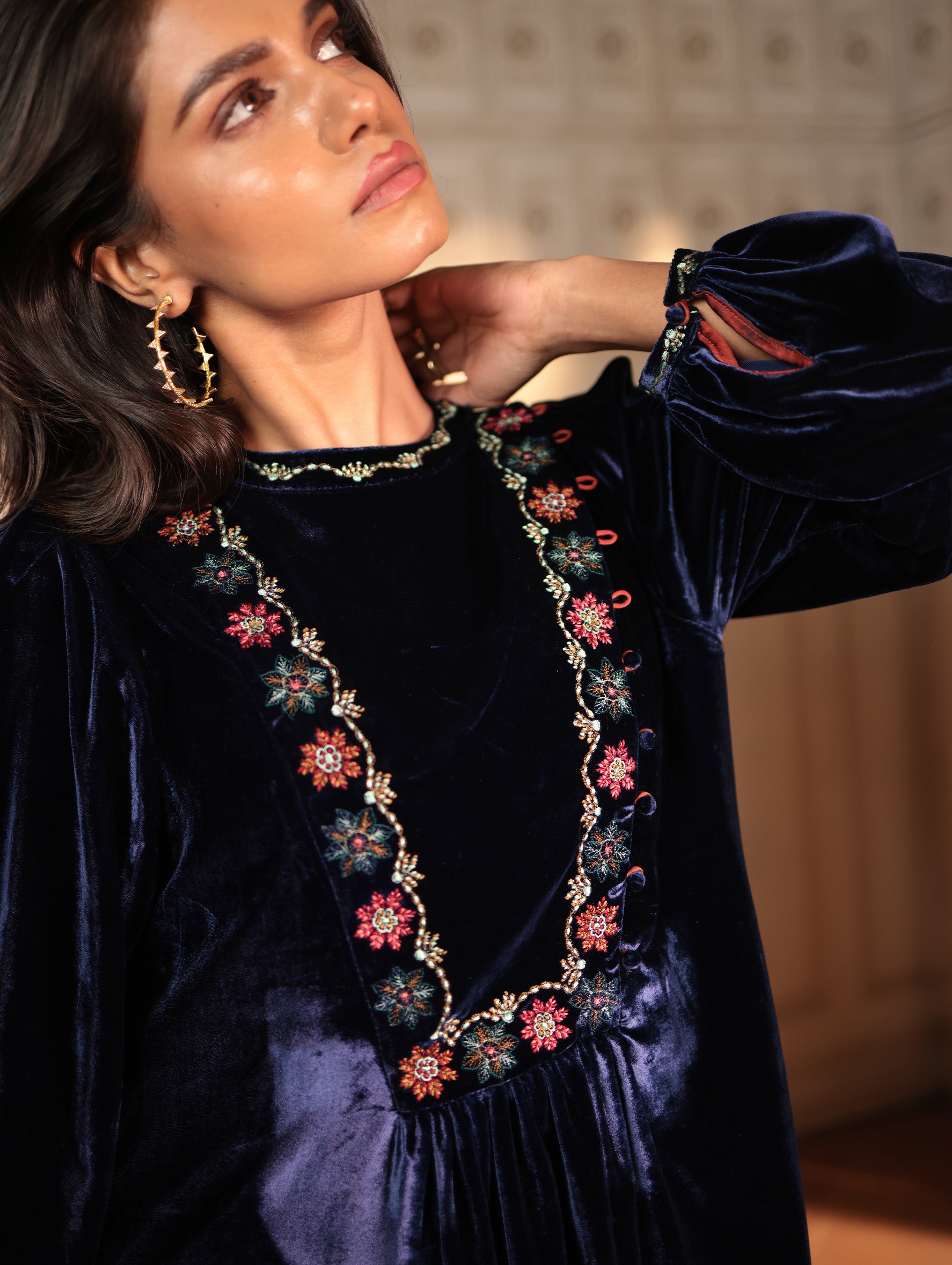BEATRIX BLOUSE WITH BAHAR EMBROIDERY