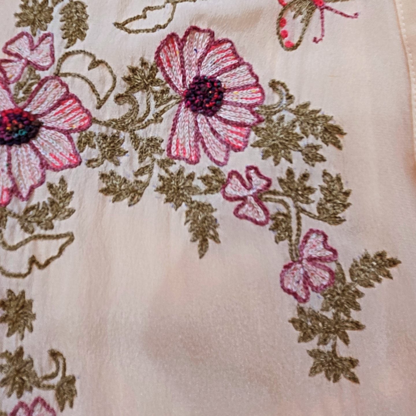 Gavie Marie Flowers silk dress