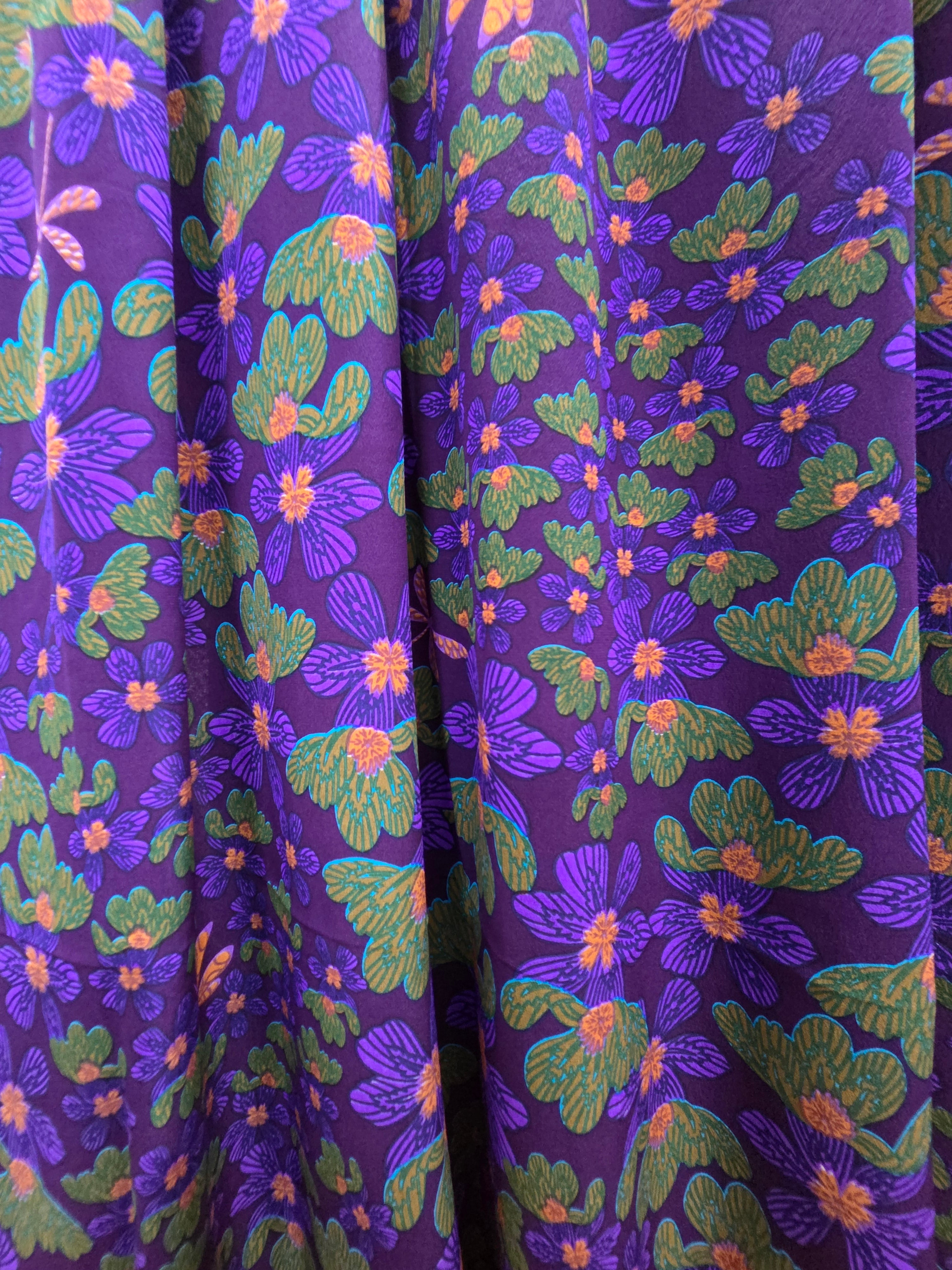 VEENA SILK DRESS MAXI